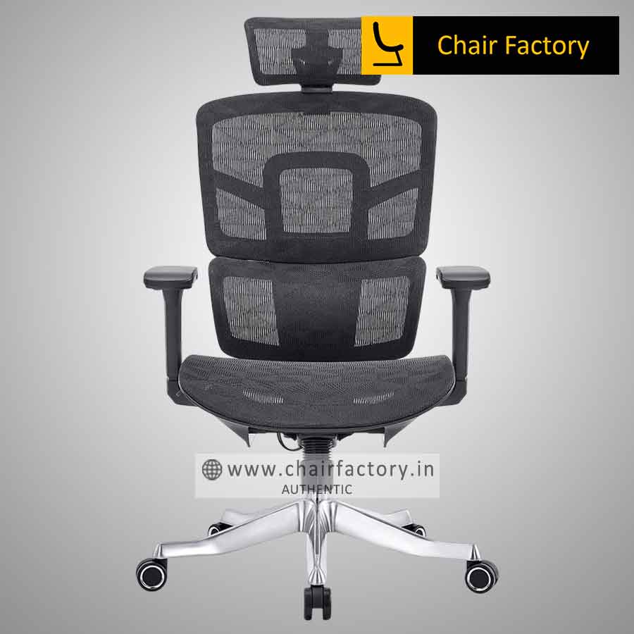 Black Airforce High End Ergonomic Office Chair